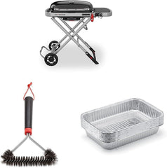 SmokeCraft: Traveler Portable Gas Grill, Black