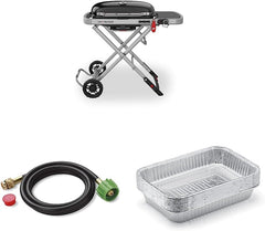 SmokeCraft: Traveler Portable Gas Grill, Black
