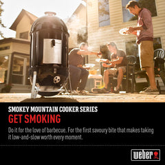 SmokeCraft: 14-inch Smokey Mountain Cooker, Charcoal Smoker