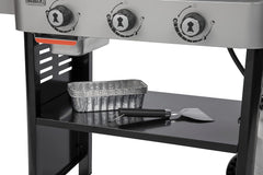 SmokeCraft: 28" Gas Griddle, 3 Burner, Black