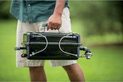 SmokeCraft: Go-Anywhere Gas Grill, One Size, Black