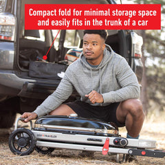 SmokeCraft: Traveler Portable Gas Grill, Black