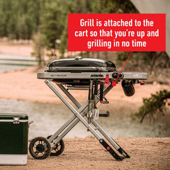 SmokeCraft: Traveler Portable Gas Grill, Black