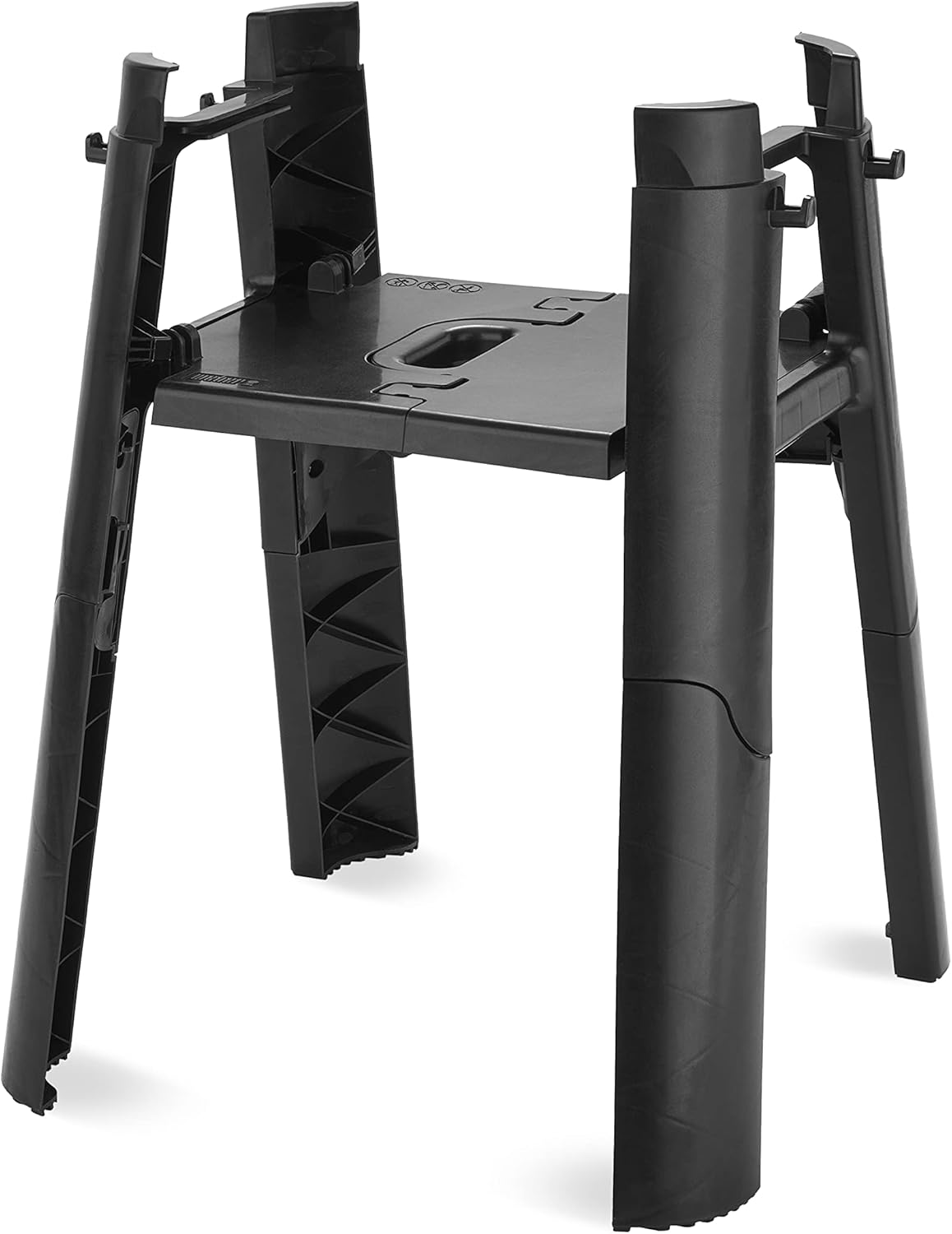SmokeCraft: Lumin Compact Outdoor Electric Barbecue Grill, Black - Great Small Spaces such as Patios, Balconies, and Decks, Portable and Convenient
