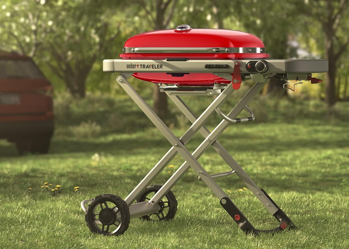 SmokeCraft: Traveler Portable Gas Grill, Black