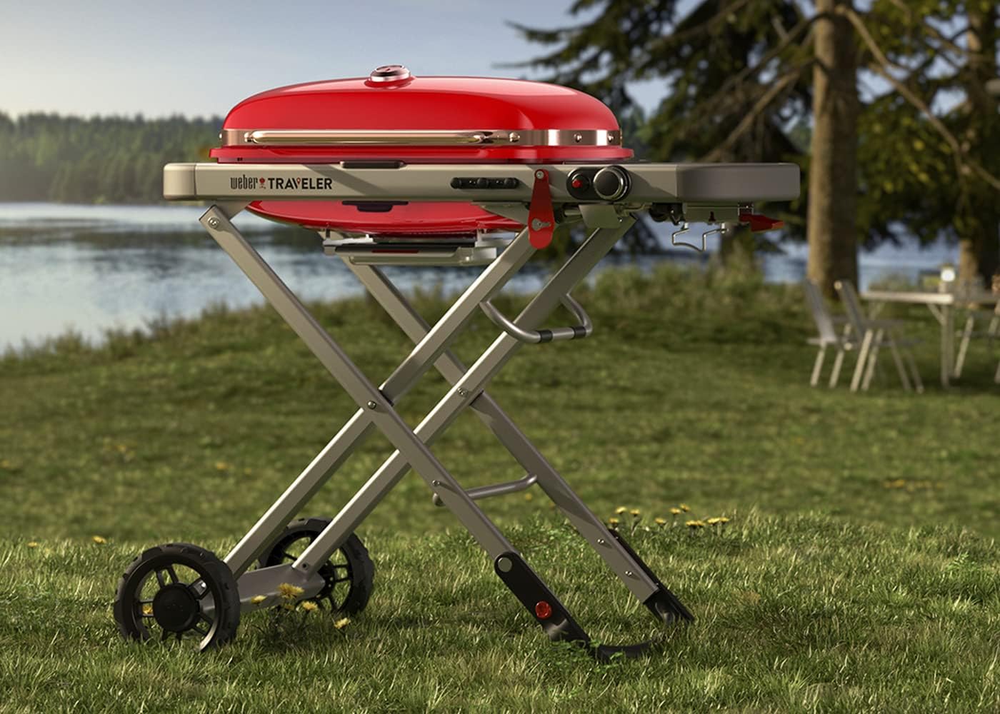 SmokeCraft: Traveler Portable Gas Grill, Black
