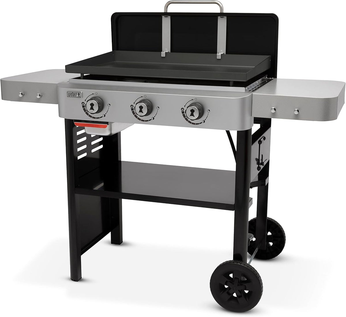 SmokeCraft:  28" Gas Griddle, 3 Burner, Black