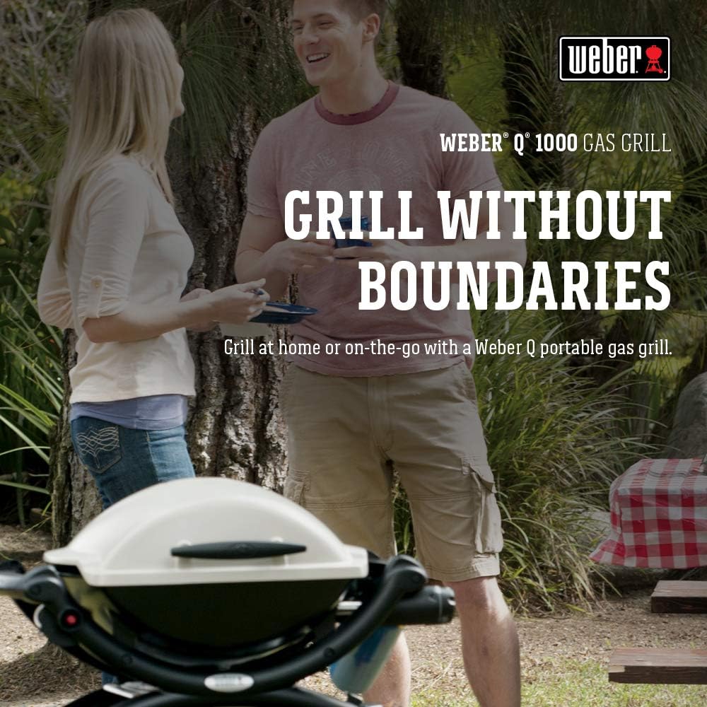 SmokeCraft:  Q1000 Liquid Propane Grill, Chrome