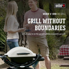 SmokeCraft:  Q1000 Liquid Propane Grill, Chrome