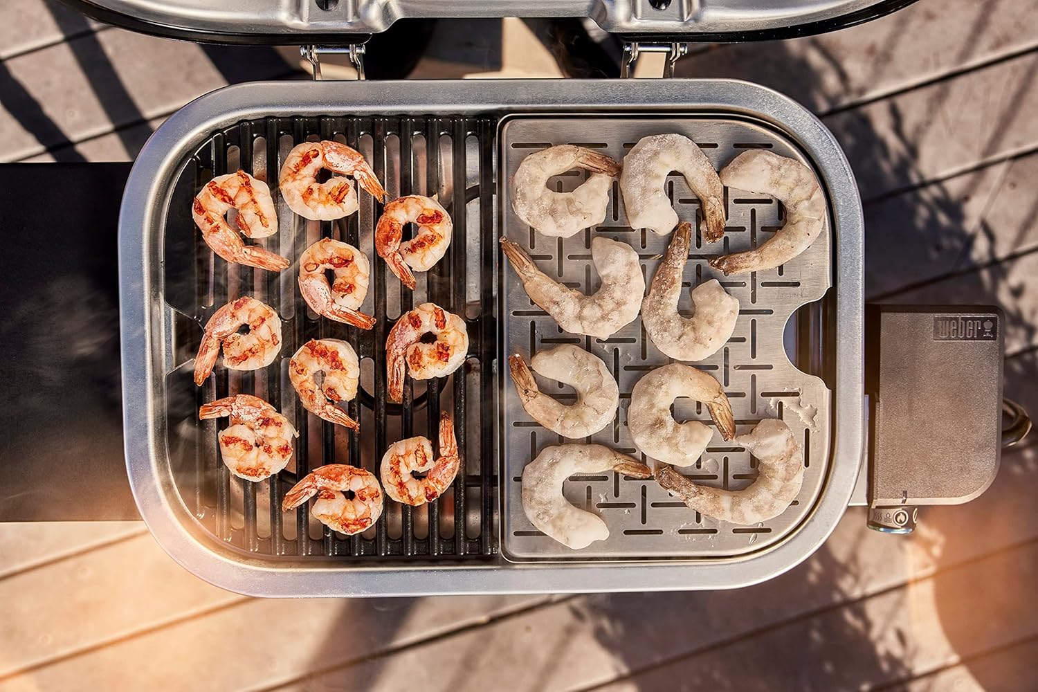 SmokeCraft: Lumin Compact Outdoor Electric Barbecue Grill, Black - Great Small Spaces such as Patios, Balconies, and Decks, Portable and Convenient